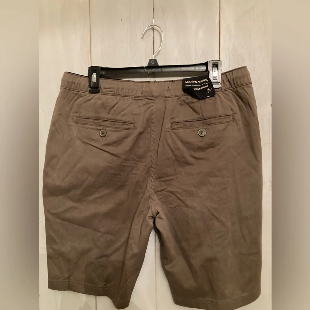 Modern‎ American Men's MD Lockdown Pull-On Shorts Vintage Army Green New